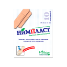 Пластырь Нимпласт растительный 19 мм × 72 мм №10